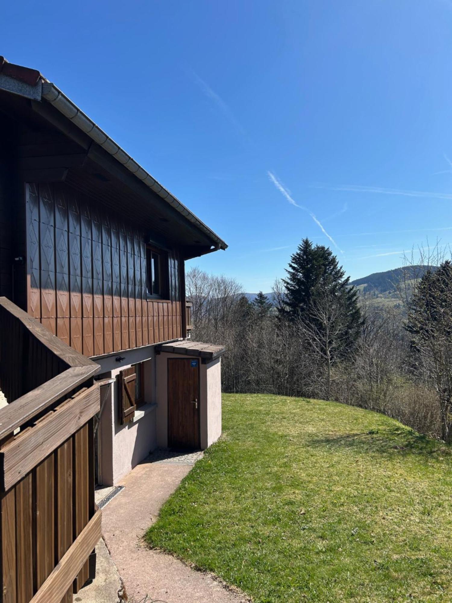 Chalet Les Bouleaux, La Montagne Des Lamas La Bresse Exteriör bild